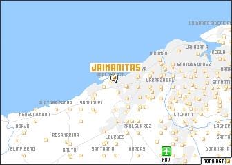 kart over jaimanitas Cuba