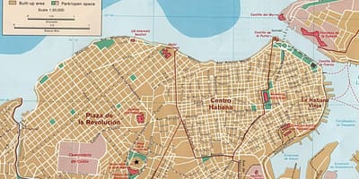 Offline-kart av Havana